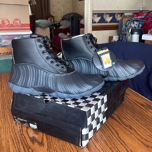 CCILU Women’s Doris Combat Boots, Diffusion Style 10